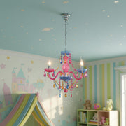 Candelabru Cristal Mini Luster Multicolor