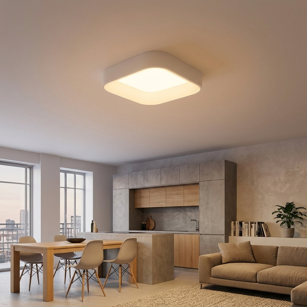 Plafonieră LED Astro Patrata White