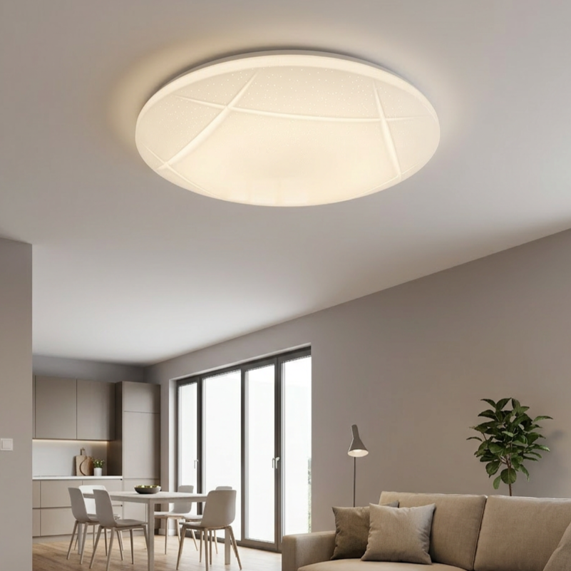 Plafonieră Allister Rotunda White Premium Telecomanda