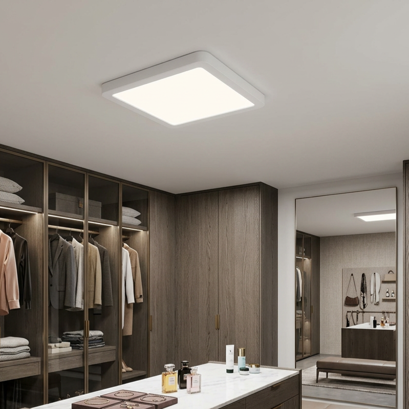 Plafonieră LED Patrata Evora White