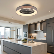 Lustra LED Farsund Grey cu Ventilator si Telecomanda Premium Germany