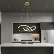 Lustra LED Suspendata Cappio Gold Premium Echivalent 200W