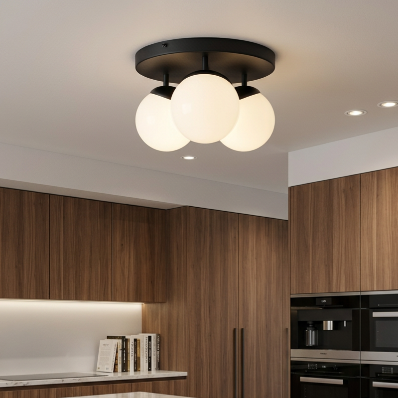 Lustra Sfera Black Premium 3xE14