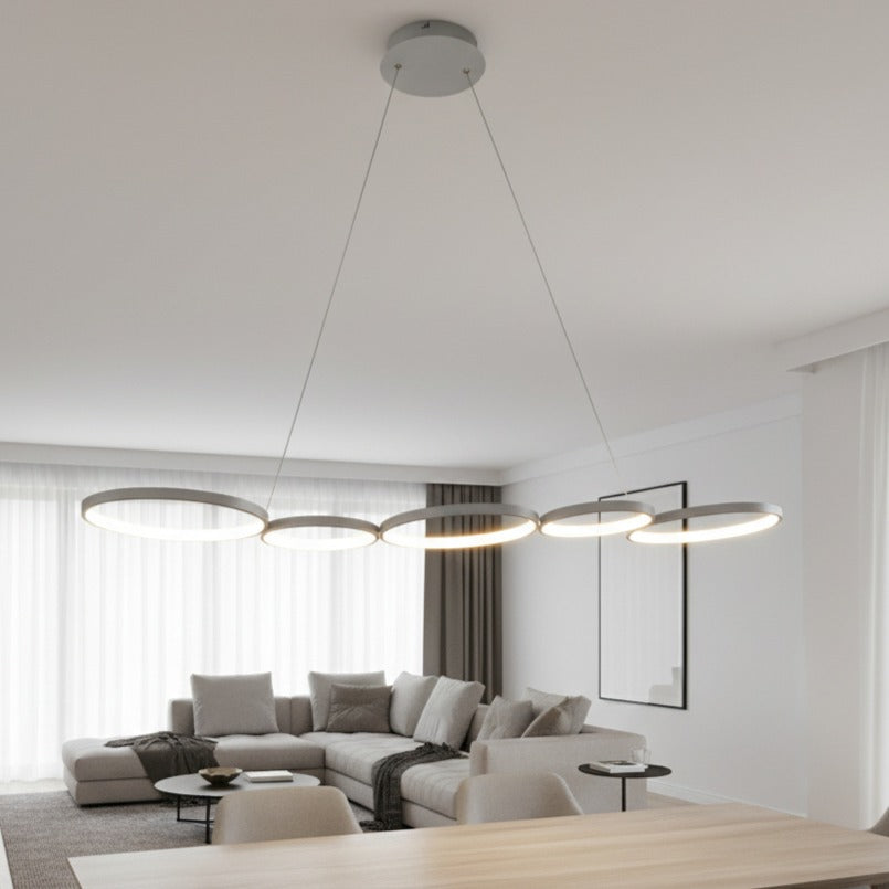 Lustra LED Suspendata Olympia White Premium Echivalent 300W