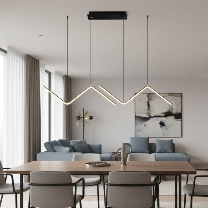 Lustra LED Suspendata Verte Black Premium Echivalent 150W