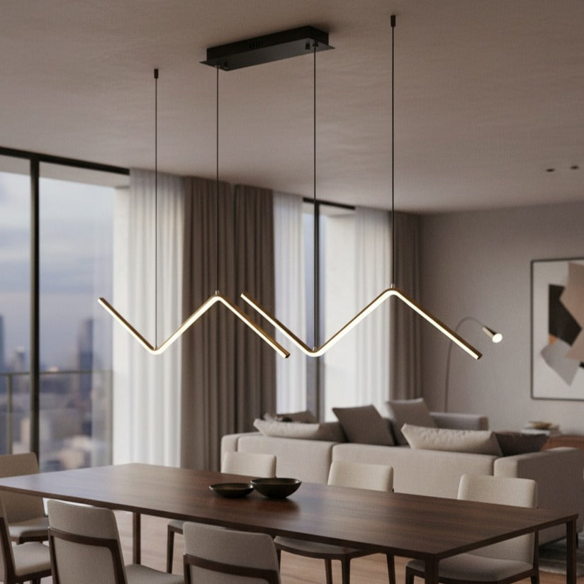 Lustra LED Suspendata Verte Black Premium Echivalent 150W