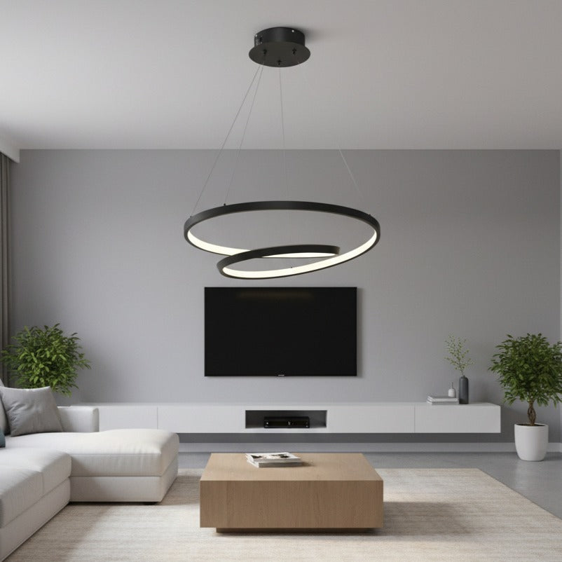 Lustra LED Suspendata Lucero Black Premium Echivalent 250W