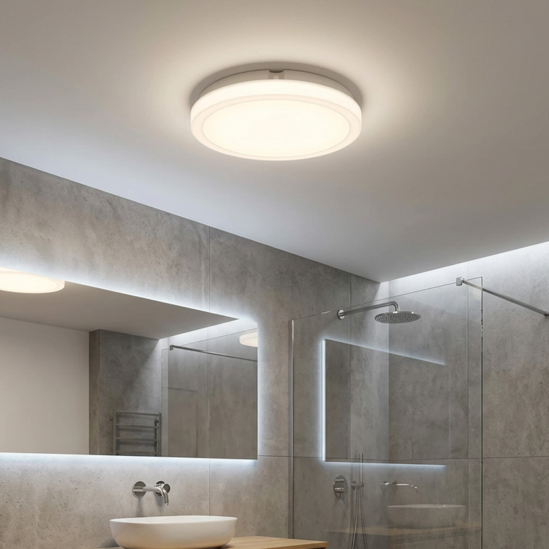 Plafonieră LED Vera Rotunda White Premium IP65