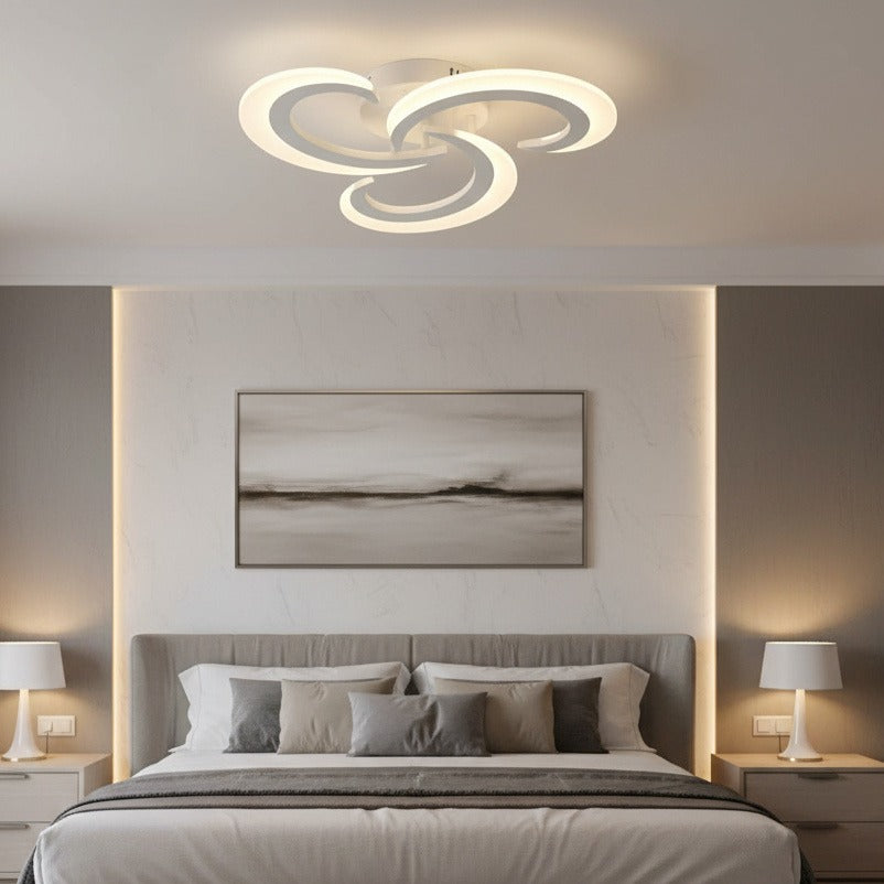 Lustra LED BIFUR White Echivalent 250W