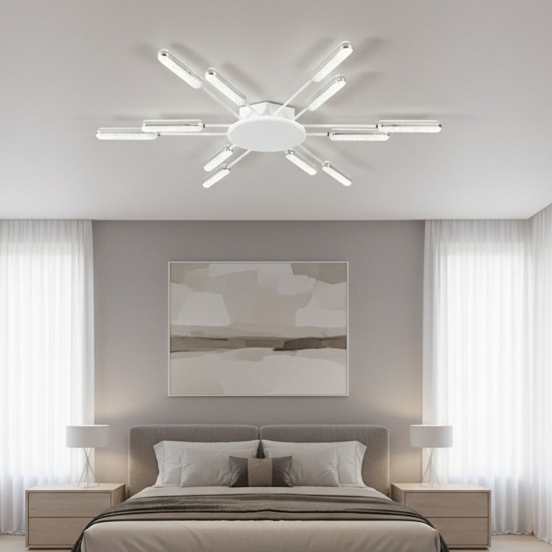 Lustra Maxi XORA White Echivalent 950W Telecomanda