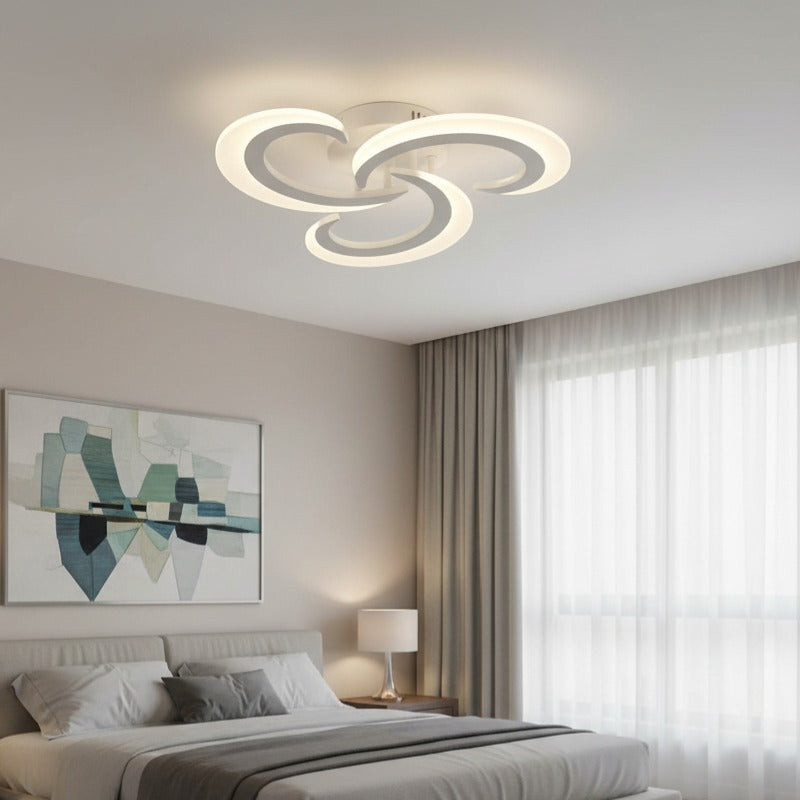 Lustra LED BIFUR White Echivalent 250W