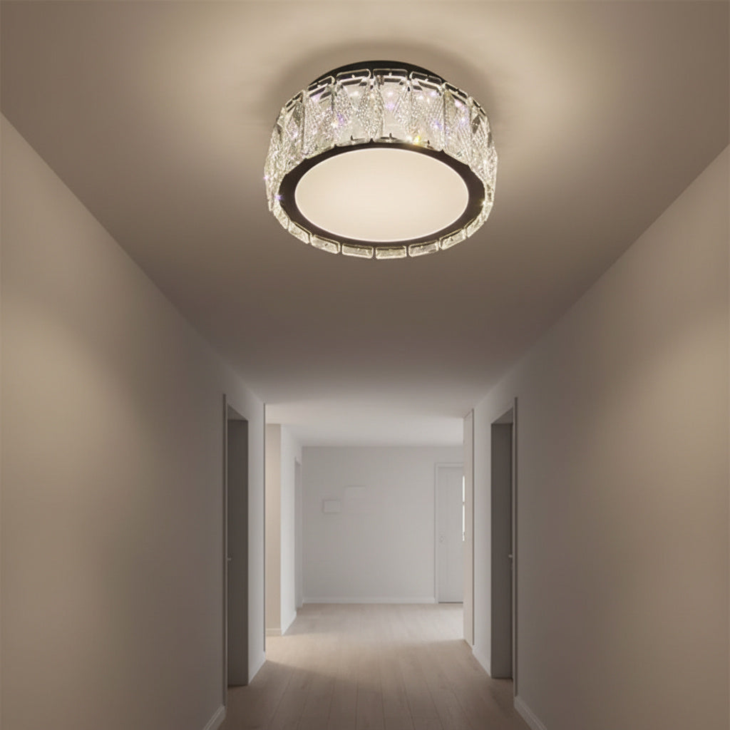 Lustra LED DRUM White Echivalent 200W