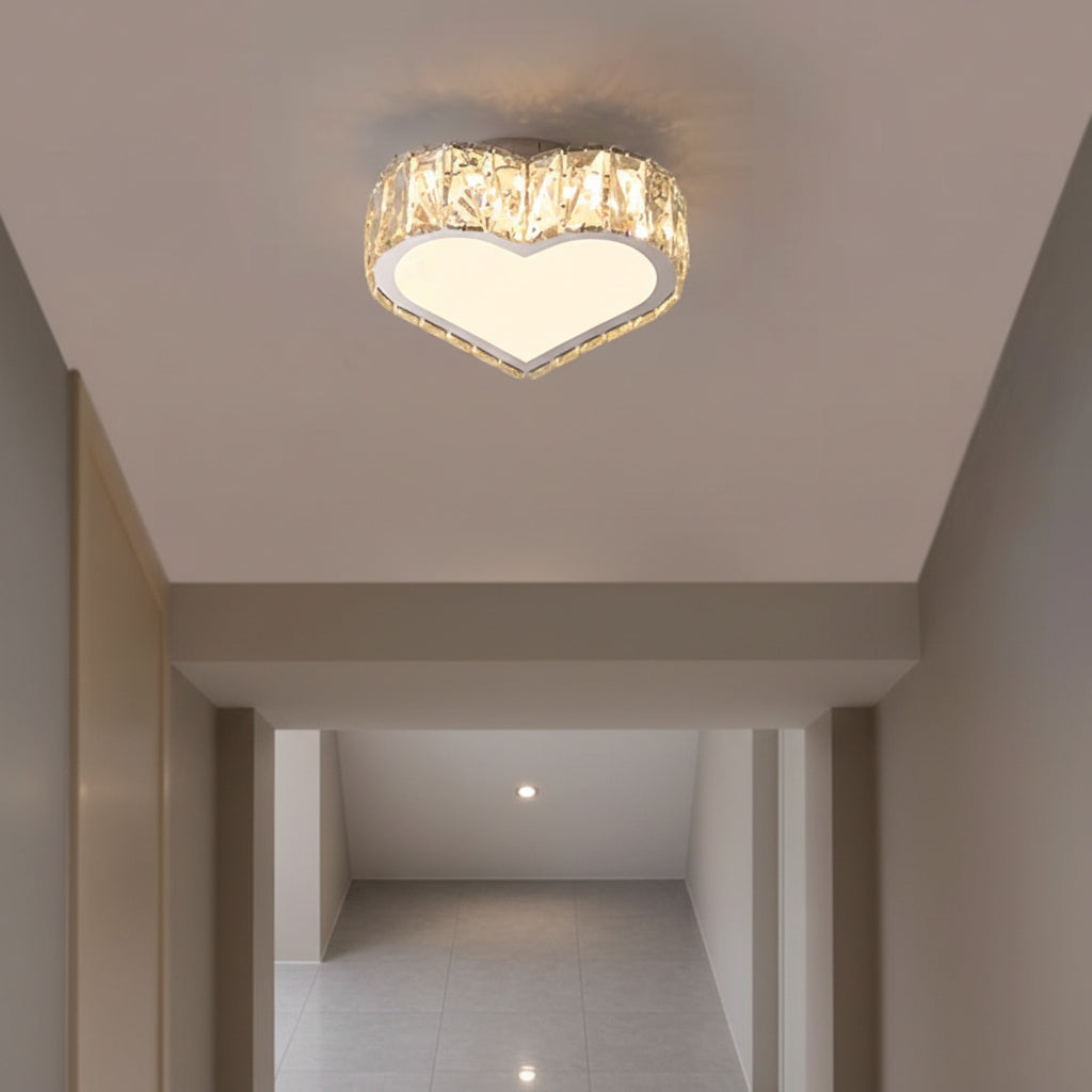 Lustra LED HEART White Echivalent 150W