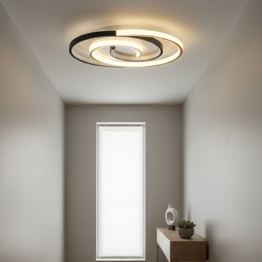 Lustra LED TRIM Gold & Black Echivalent 150W