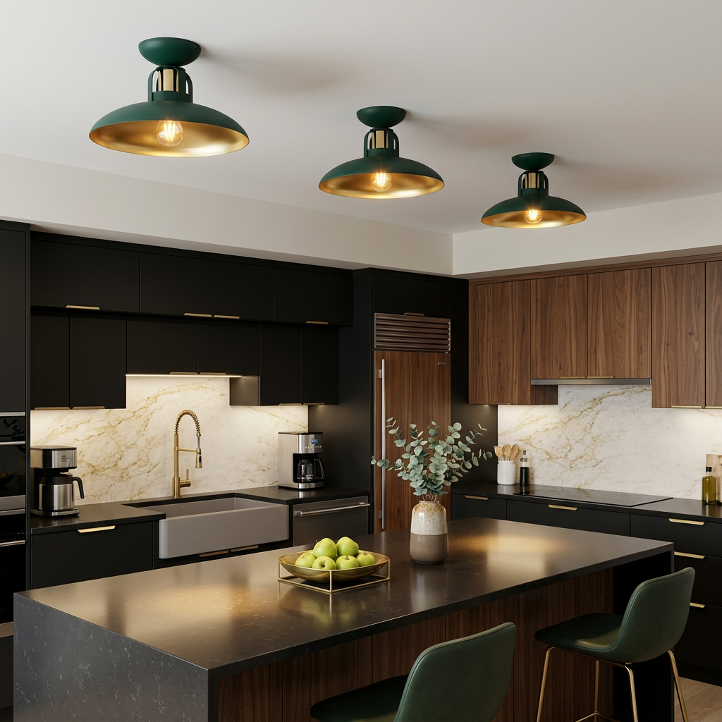 Lustra Felix Green & Gold Premium 1xE27