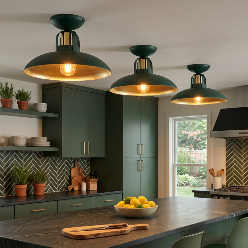Lustra Felix Green & Gold Premium 1xE27