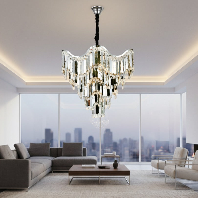 Candelabru Maxi MEMBA Silver Ø78CM