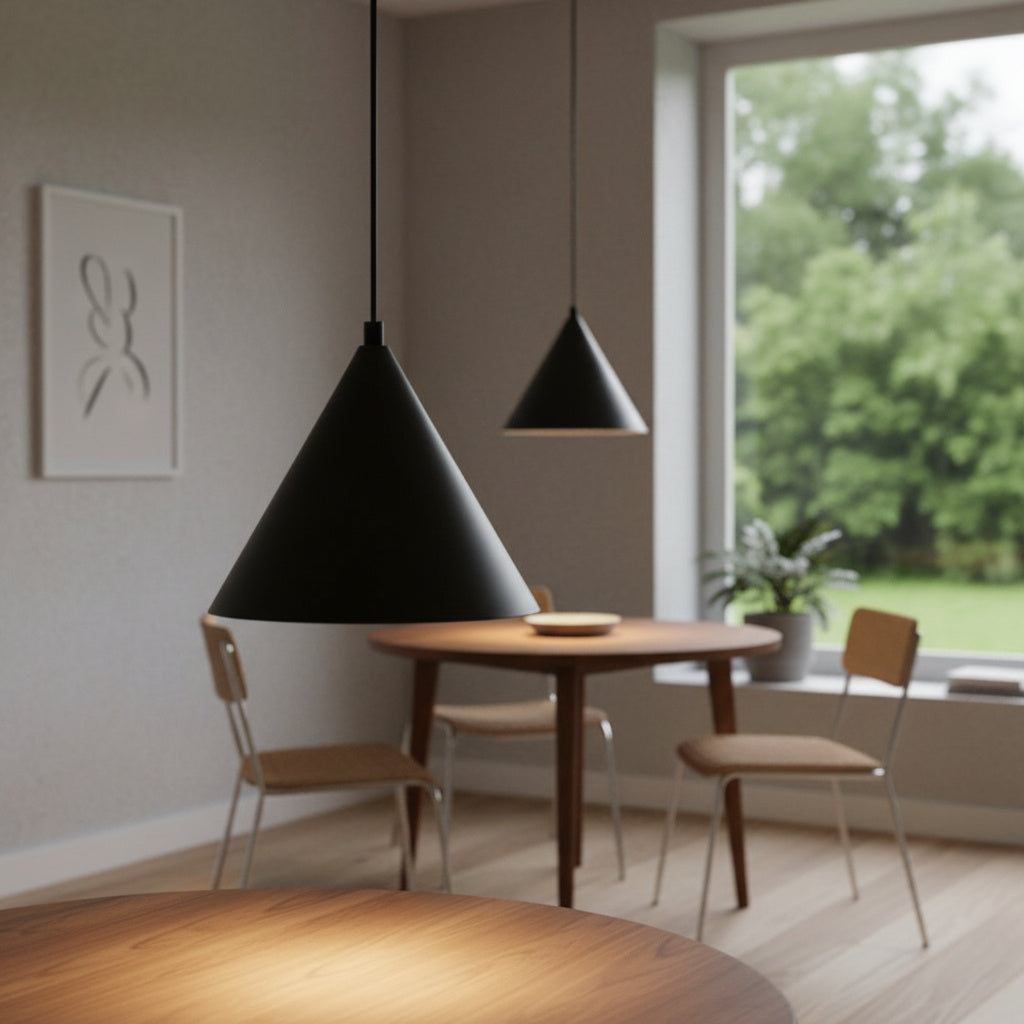 Pendul TRYG Black 1xE27