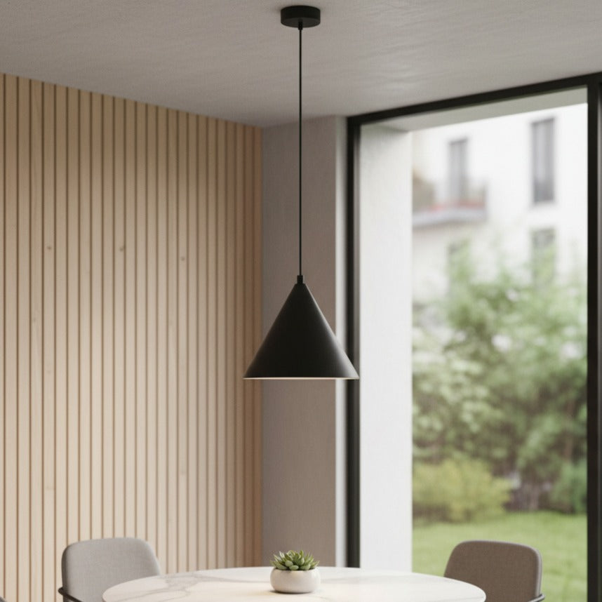 Pendul TRYG Black 1xE27