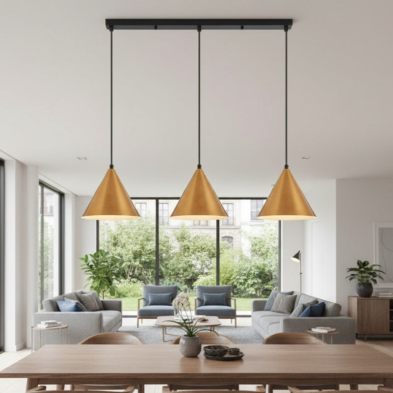 Lustra Suspendata TRYG Line Gold 3xE27