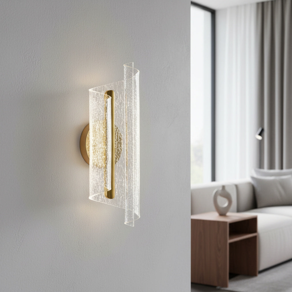 Aplica LED GLACIA Gold