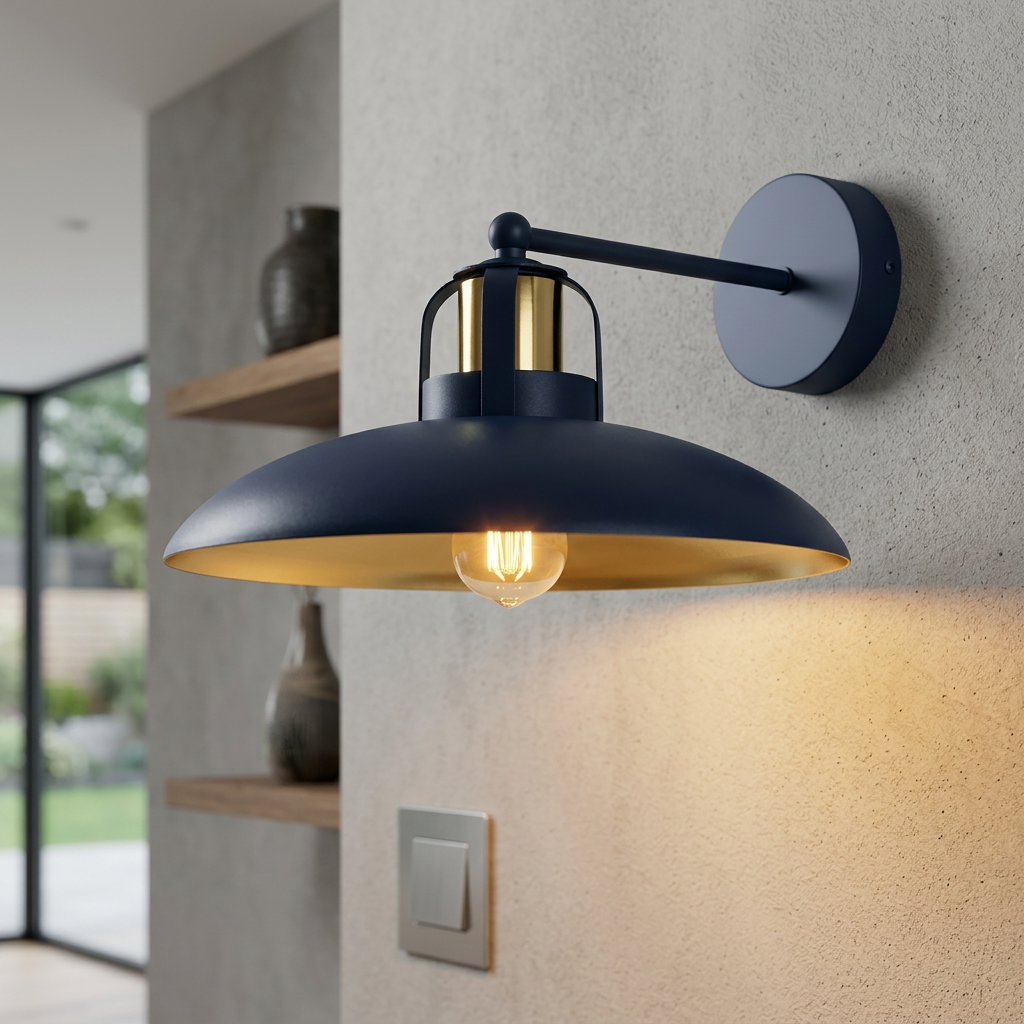 Aplica Perete Felix Blue & Gold Premium