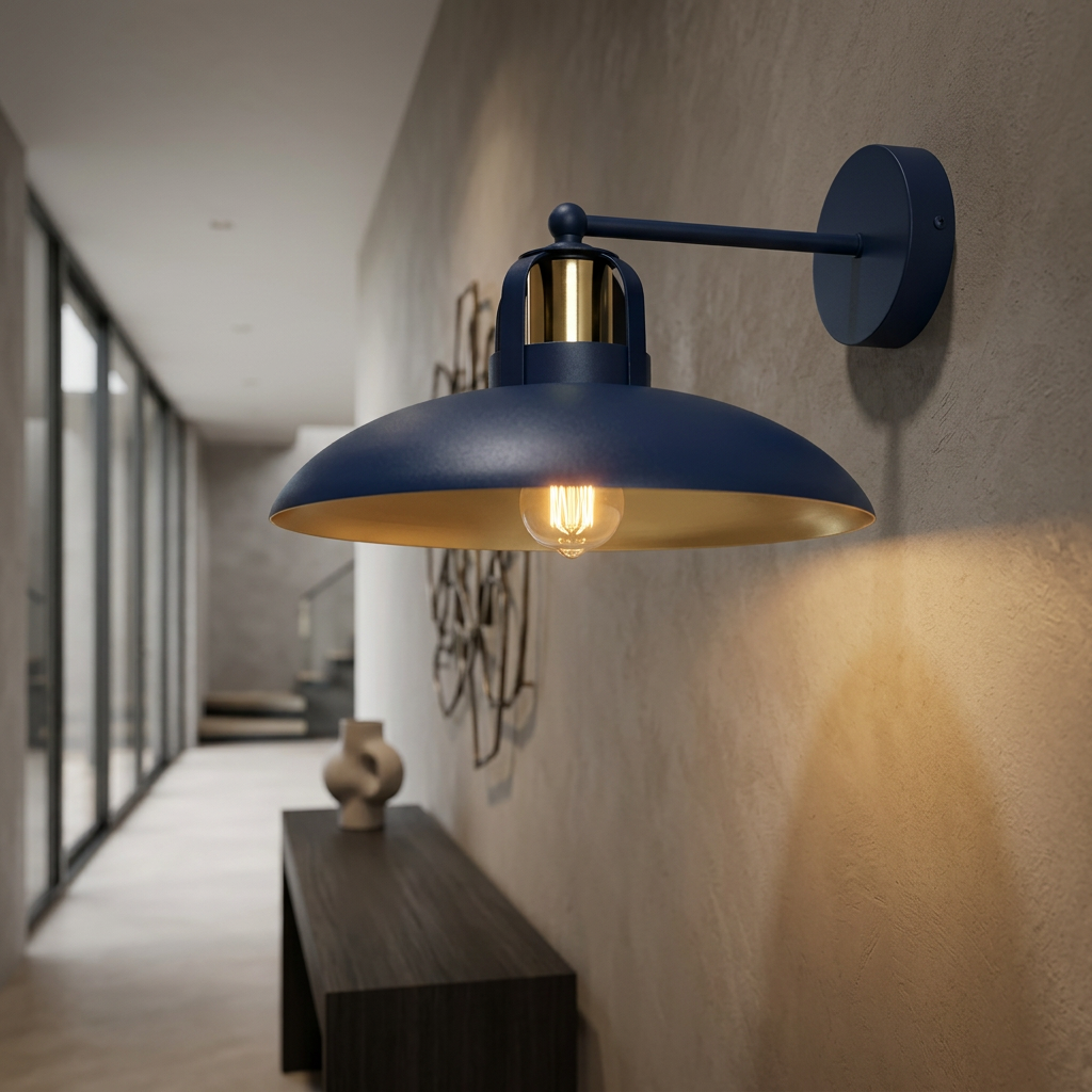 Aplica Perete Felix Blue & Gold Premium