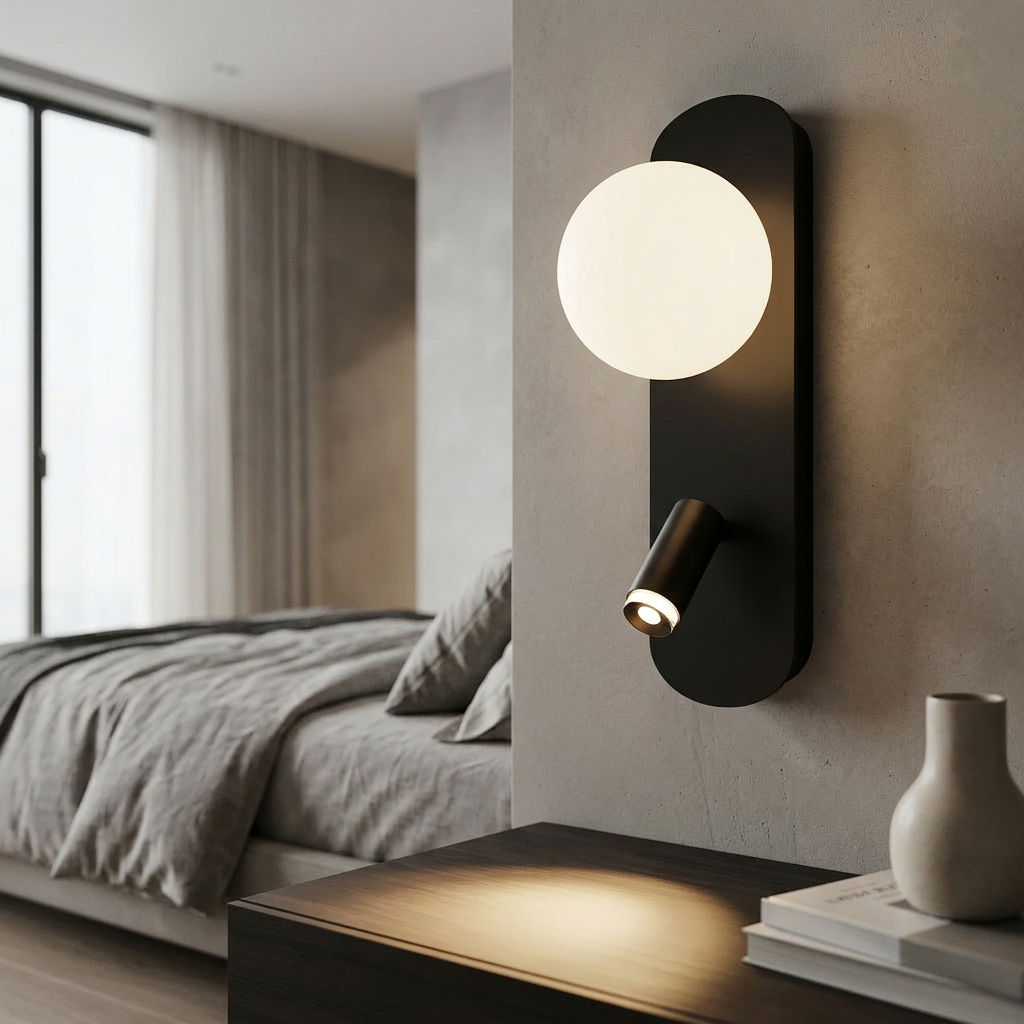 Aplica Perete Sirio Black Premium