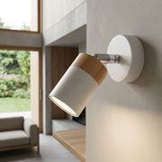 Aplica Joker White Wood Premium cu Spot Reglabil