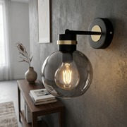 Aplica Perete Omega Black & Gold Premium