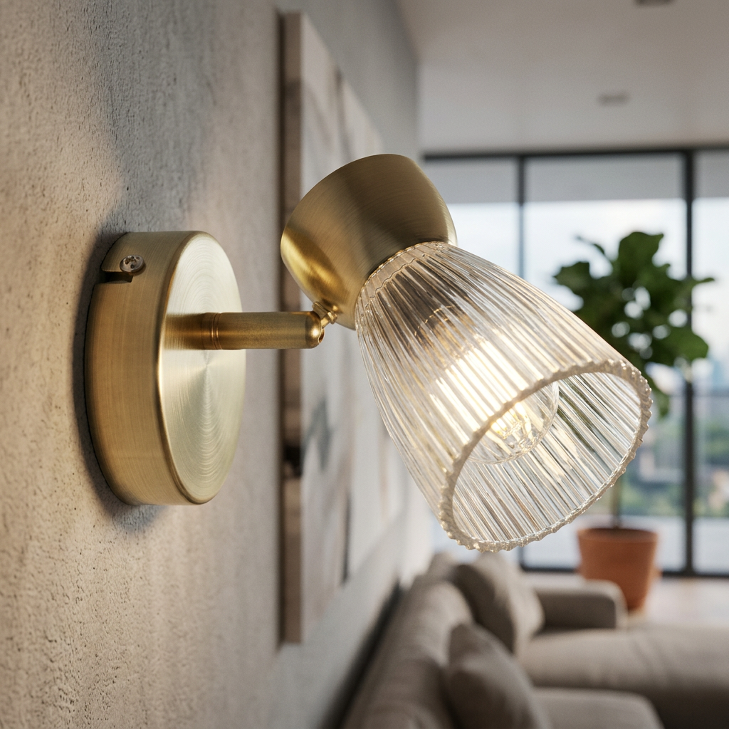 Aplica Best Gold Premium cu Spot Reglabil