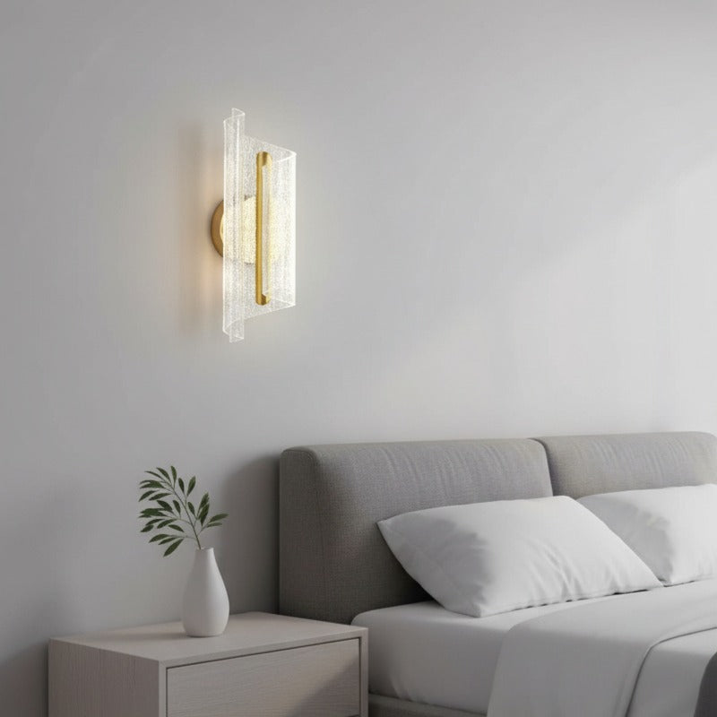 Aplica LED GLACIA Gold