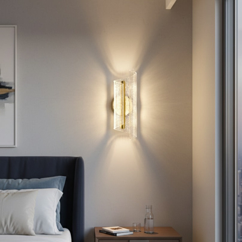 Aplica LED GLACIA Gold