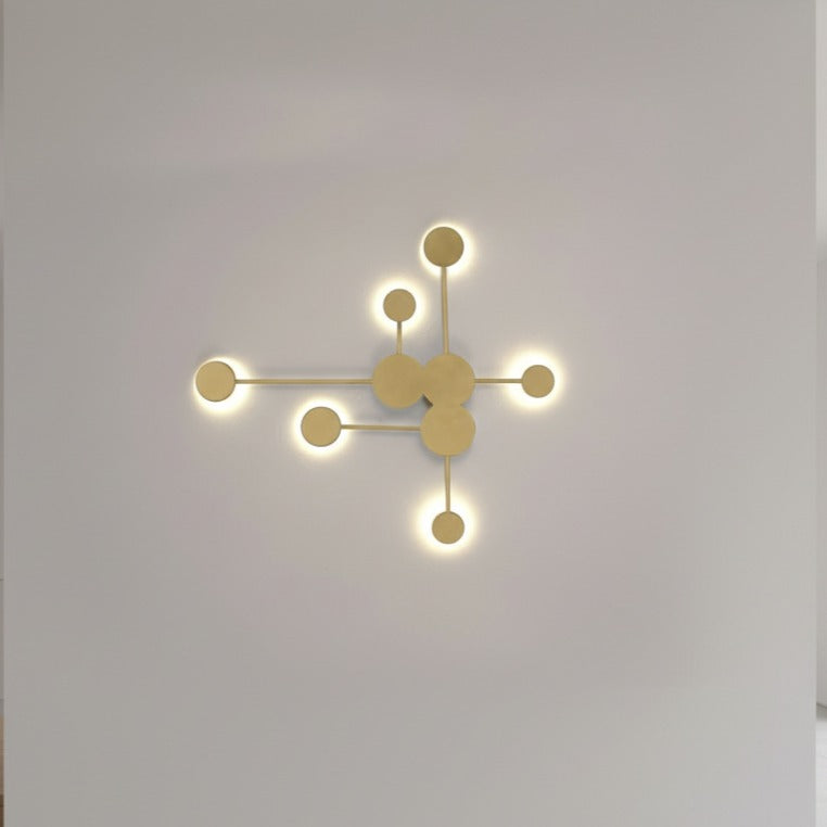 Aplica LED VIEZZA Gold Echivalent 350W Telecomanda