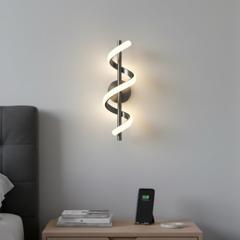 Aplica LED Perete JINGO Black 40CM