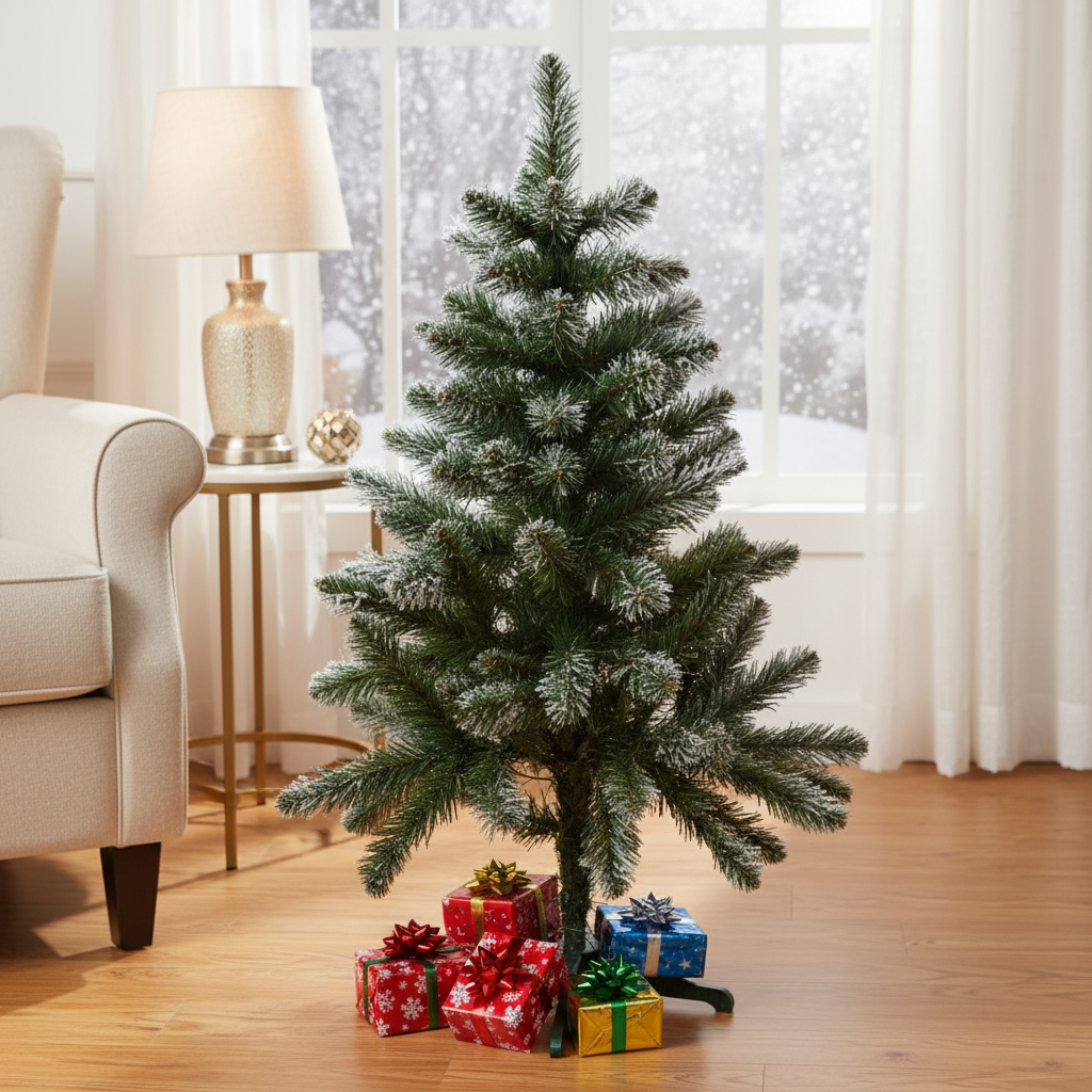 Brad Artificial de Craciun 2D Mini Normandia H90xD60cm