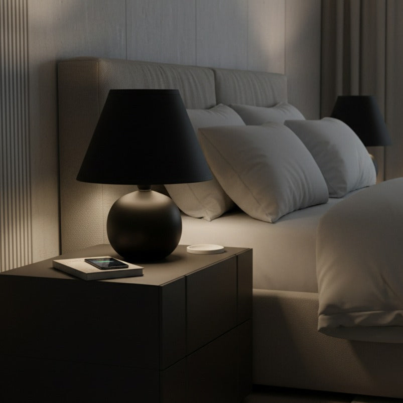 Veioza Decorativa ESIK Neagra