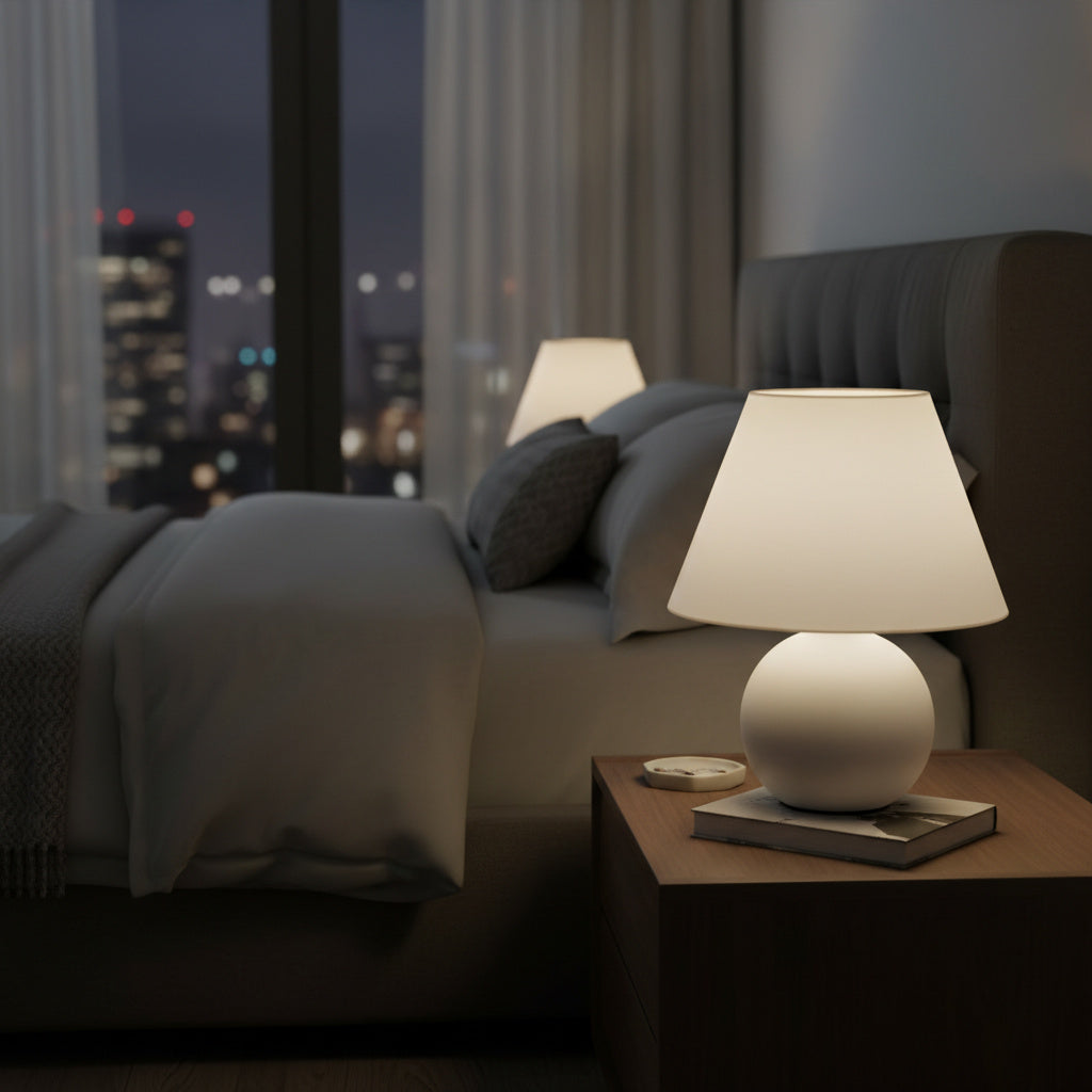 Veioza Decorativa ESIK Alba