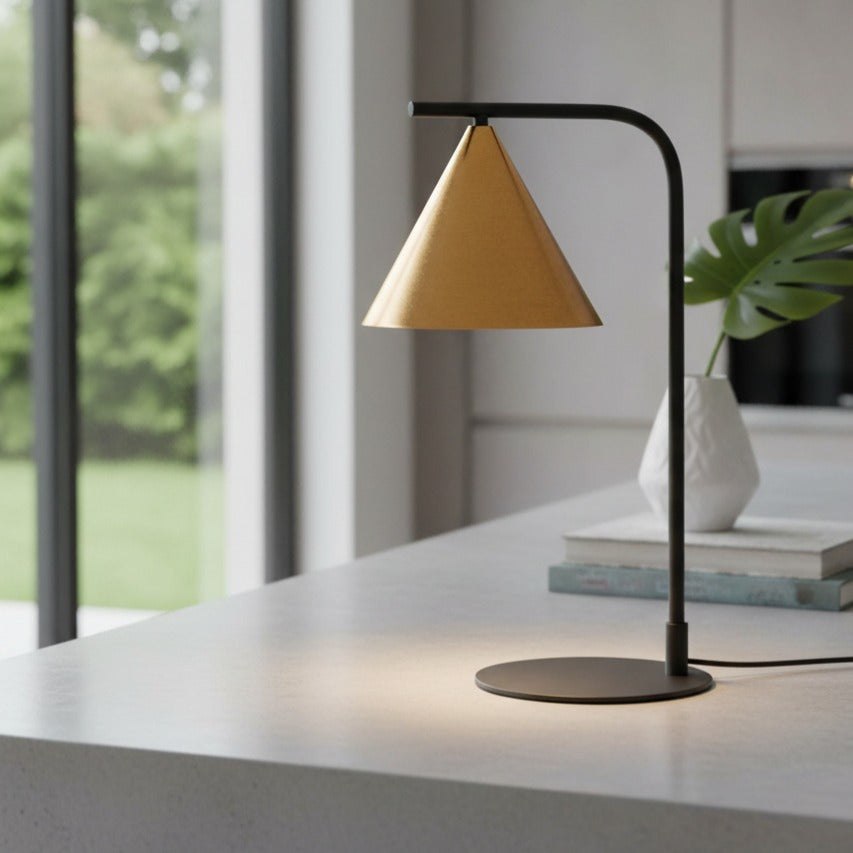 Veioza Decorativa TRYG Black & Gold