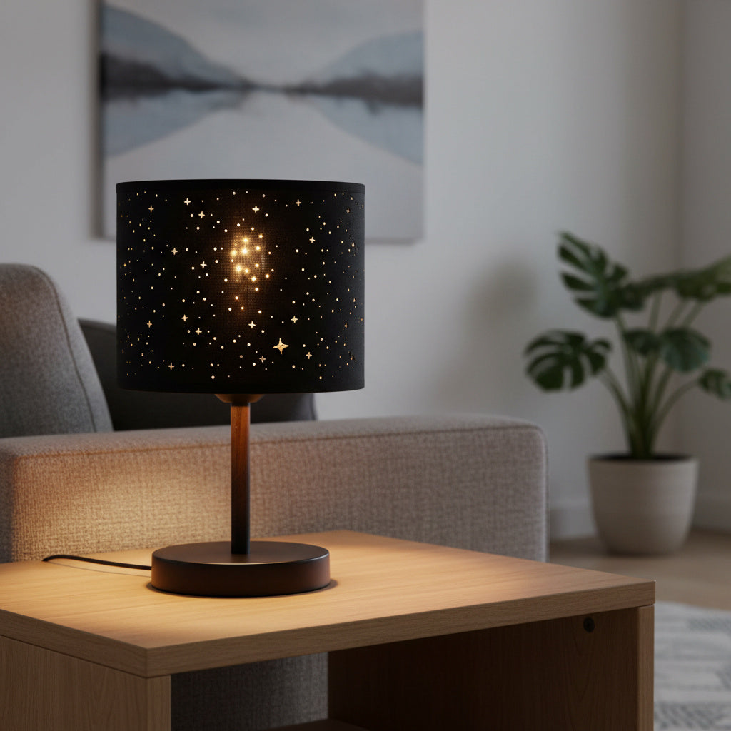 Veioza Decorativa MYNA Black