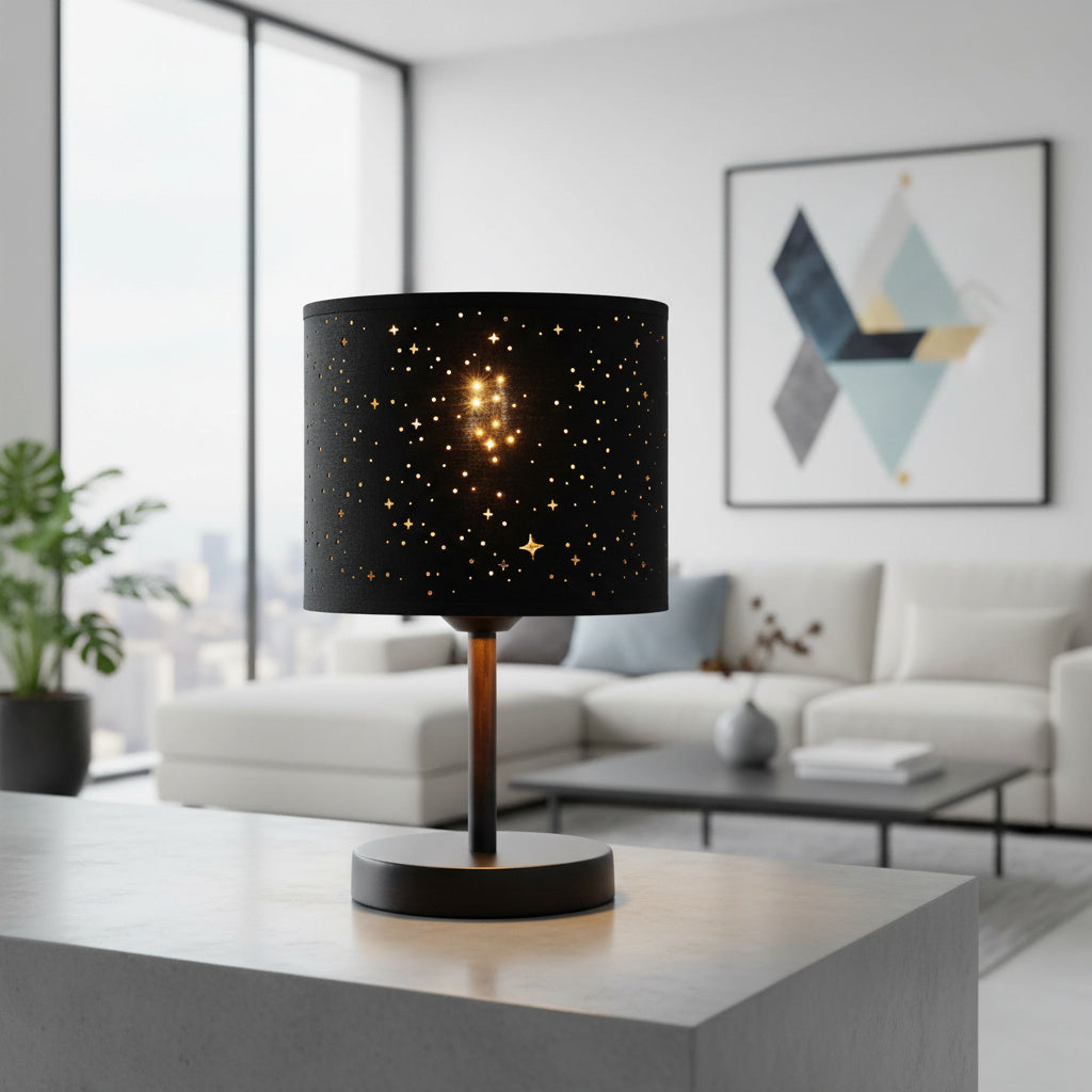 Veioza Decorativa MYNA Black