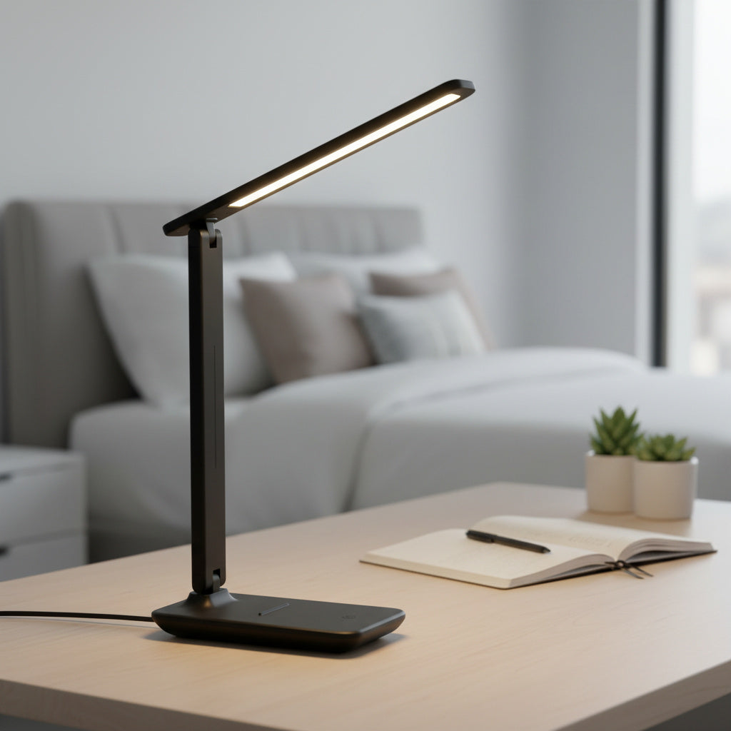 Lampa LED Birou Post Black Premium