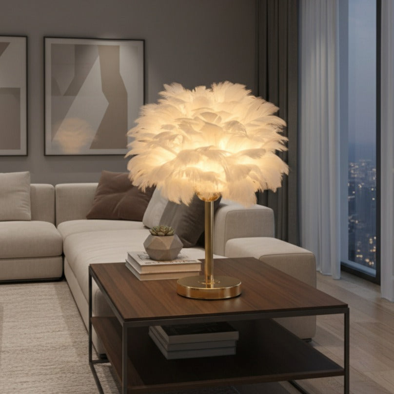 Veioza Neoclasica Nordic Style Feather Alba