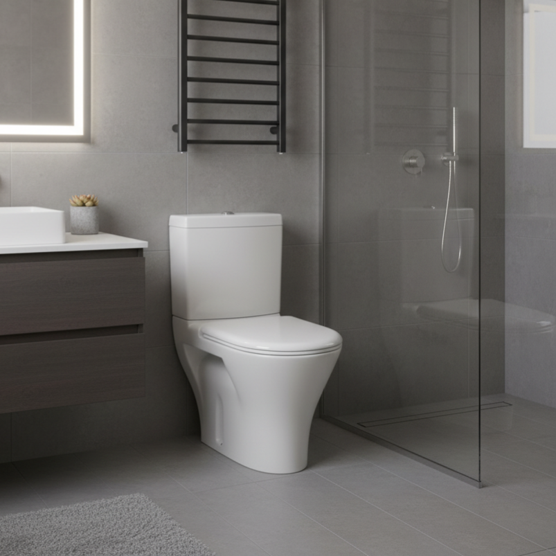 Toaleta Clasica Aster White 69 x 39 x 81 CM