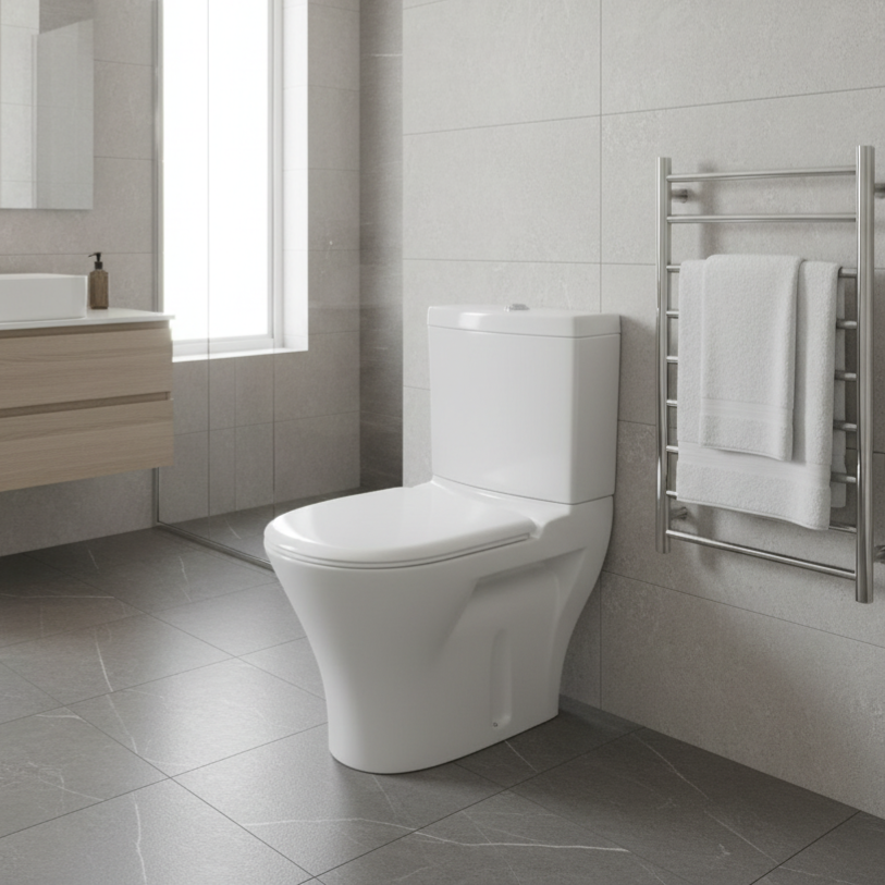 Toaleta Clasica Aster White 69 x 39 x 81 CM