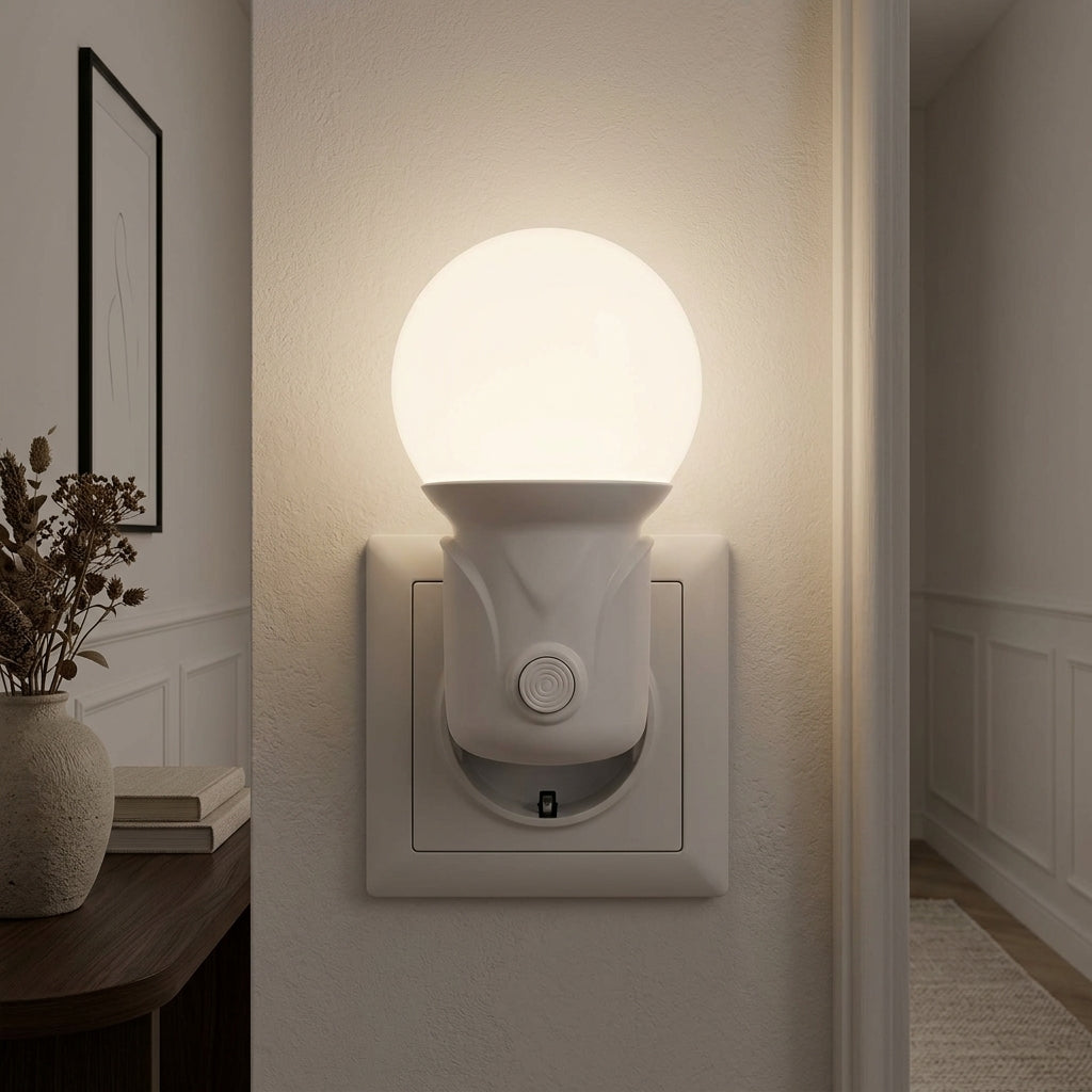 Lampa de Veghe LED BULB Alba 1W IP20