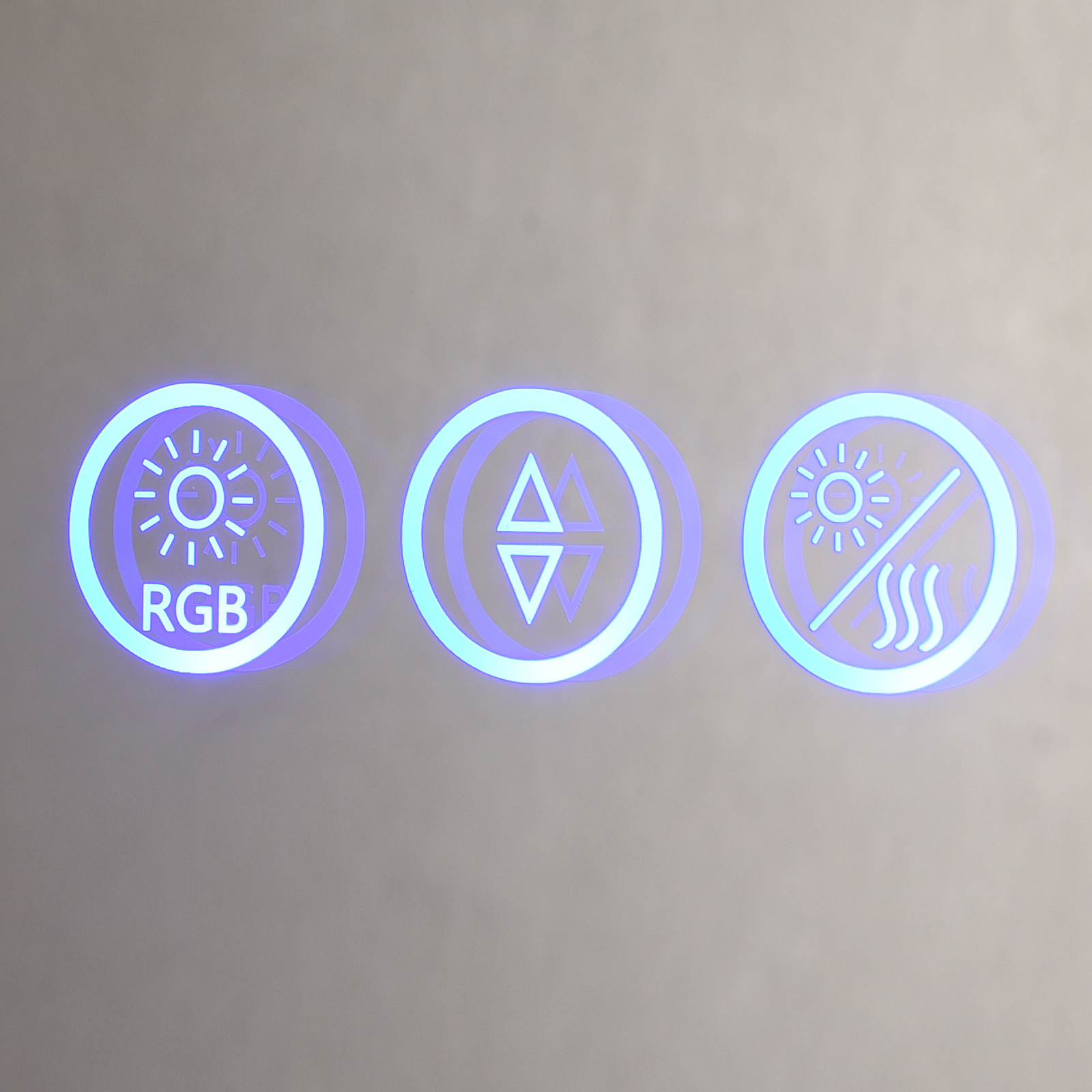 Oglinda LED RGB 80x60cm, 3 Lumini, Dezaburire si Touch OD014-RGB