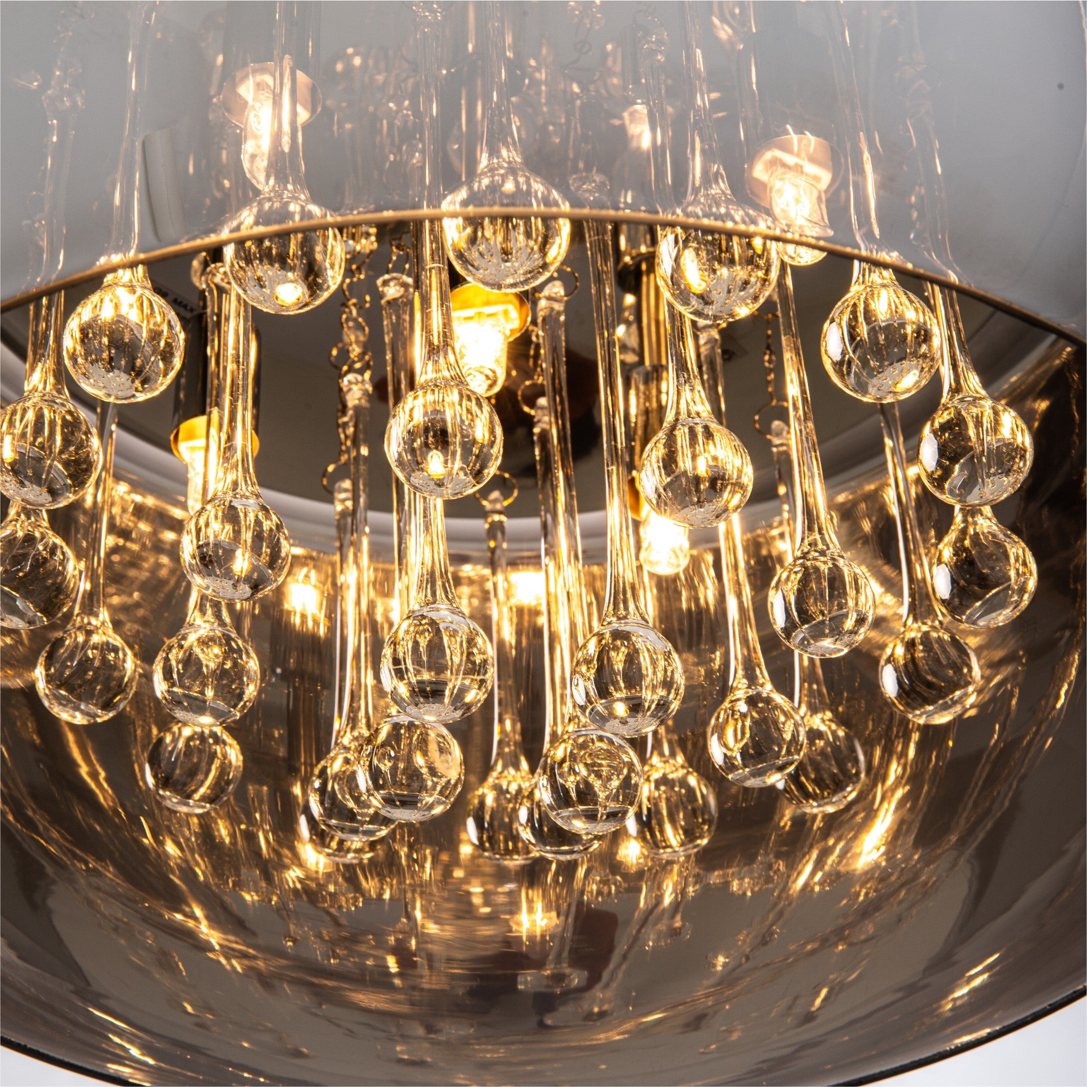 Lustra Aplicata Luxury OBSIDIAN 50cm