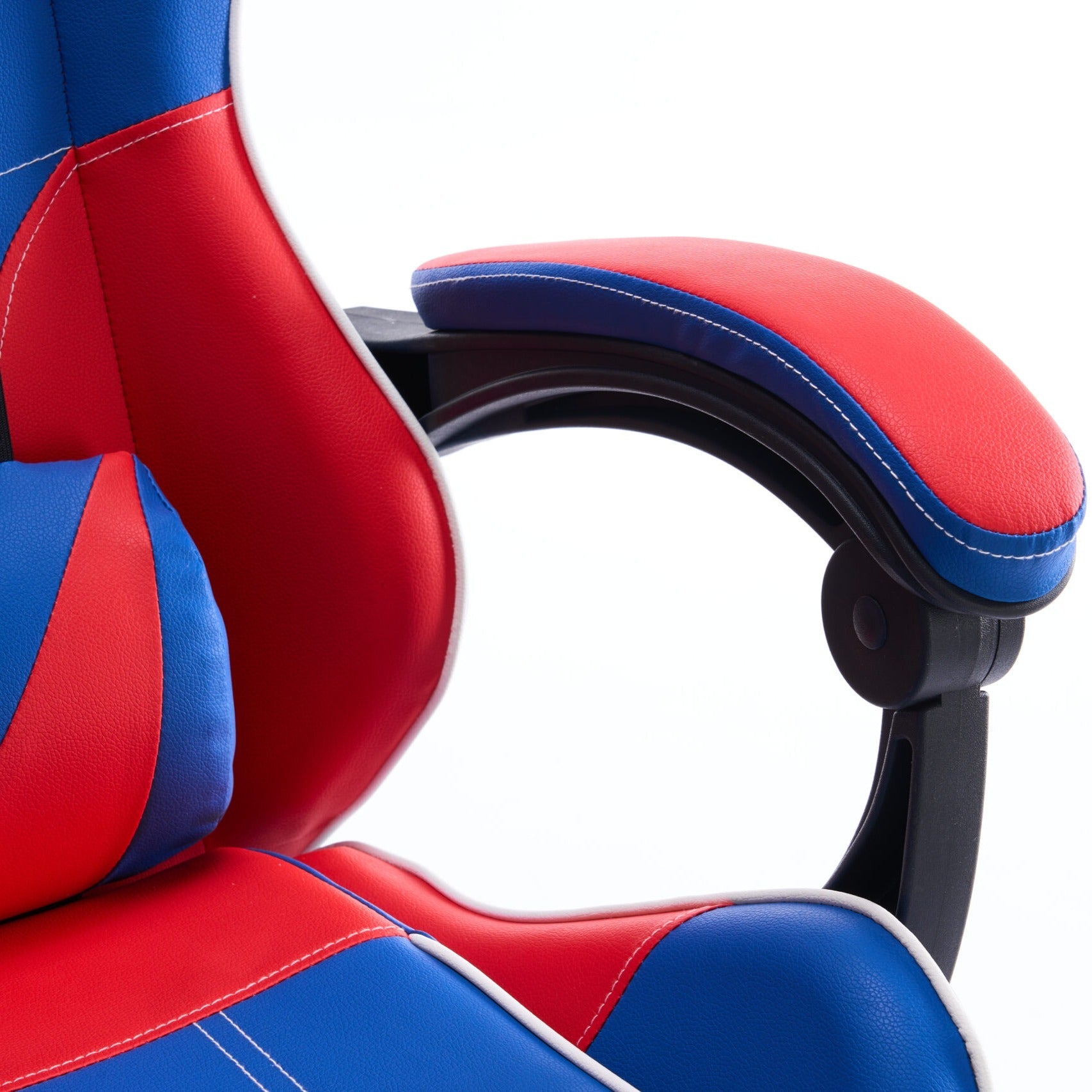 Scaun de Gaming Reglabil Professional WF-6050 Blue & Red