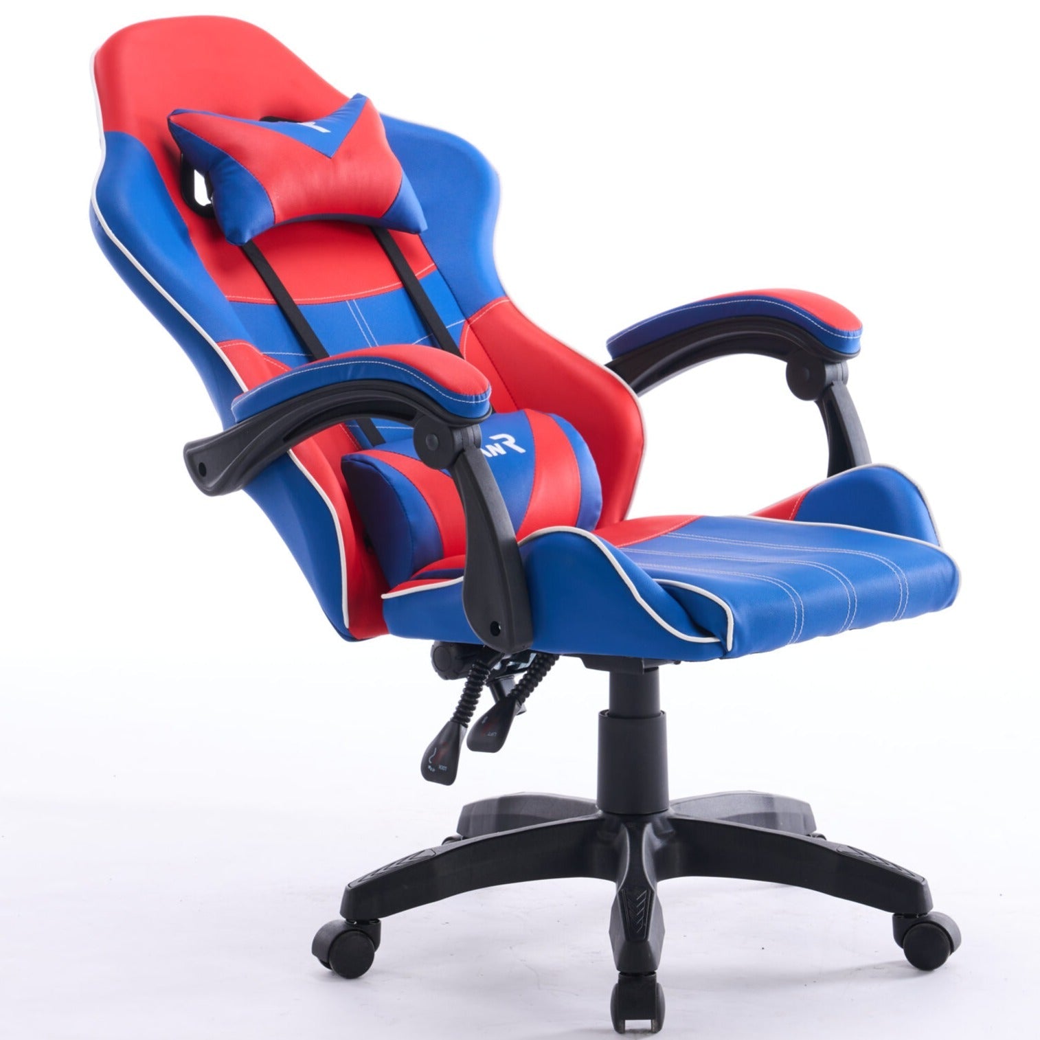 Scaun de Gaming Reglabil Professional WF-6050 Blue & Red